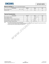 BZT52HC18WFQ-7 Datasheet Page 2