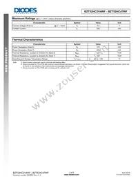 BZT52HC47WF-7 Datasheet Page 2