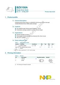 BZX100A Datasheet Page 2