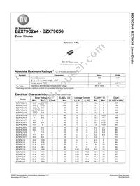 BZX79C51-T50A Datasheet Cover