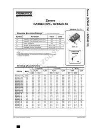 BZX84C8V2 Datasheet Cover