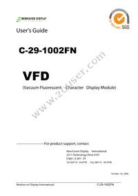C-29-1002FN Datasheet Cover