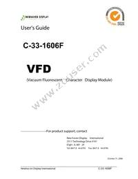 C-33-1606F Datasheet Cover