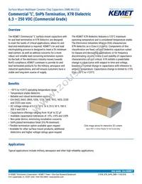 C0402C221J5RALTU Datasheet Cover