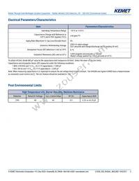 C052C159C2G5TA Datasheet Page 3