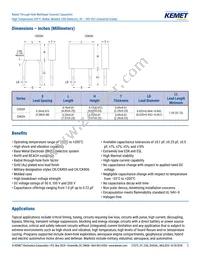 C052H472J1G5GA7301 Datasheet Page 2