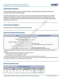 C0603C103J3GECAUTO Datasheet Page 5