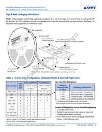 C0603C103J3GECAUTO Datasheet Page 12