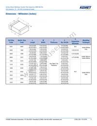 C0603C270F3GACTU Datasheet Page 3