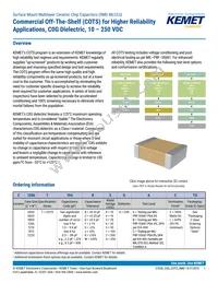 C0603T680J5GCLTU Datasheet Cover