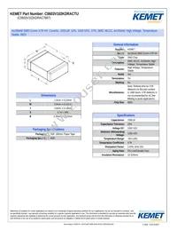 C0603V102KDRAC7867 Datasheet Cover