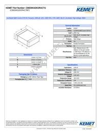 C0603W102KDRAC7867 Datasheet Cover