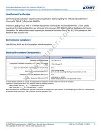 C0603X162M8JACAUTO Datasheet Page 5