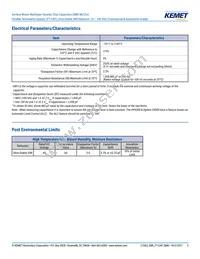 C0603X331G3HACAUTO Datasheet Page 5