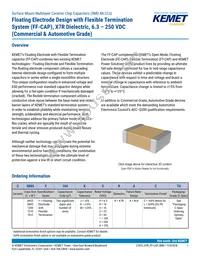 C0603Y102K3RACTU Datasheet Cover