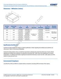 C0603Y102K3RACTU Datasheet Page 4