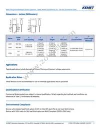 C062C104K1R5TA Datasheet Page 2