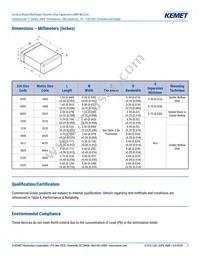 C0805C271F5GALTU Datasheet Page 3