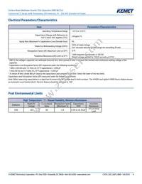 C0805C271F5GALTU Datasheet Page 4