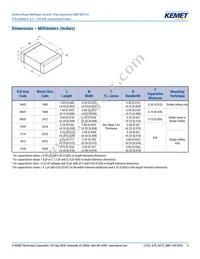 C0805C474K3RACAUTO Datasheet Page 4