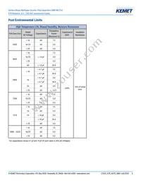 C0805C474K3RACAUTO Datasheet Page 6