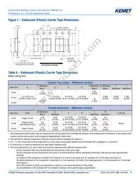 C0805C474K3RACAUTO Datasheet Page 19