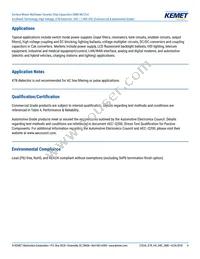 C0805W332KCRACTU Datasheet Page 4