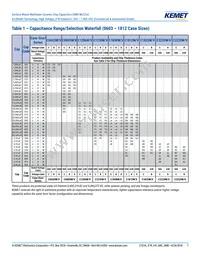 C0805W332KCRACTU Datasheet Page 7