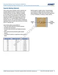 C0805W332KCRACTU Datasheet Page 15