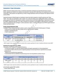 C0805X121J5GAC7800 Datasheet Page 3