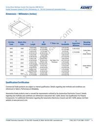 C0805X121J5GAC7800 Datasheet Page 4