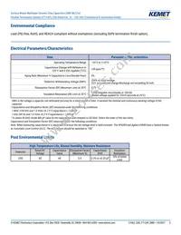 C0805X121J5GAC7800 Datasheet Page 5