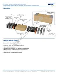 C0805X121J5GAC7800 Datasheet Page 13