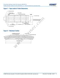 C0805X121J5GAC7800 Datasheet Page 19