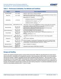 C0805X222G3GEC7210 Datasheet Page 11