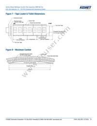 C0805X222G3GEC7210 Datasheet Page 19