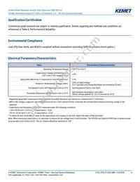 C0805X224K4RACTU Datasheet Page 4