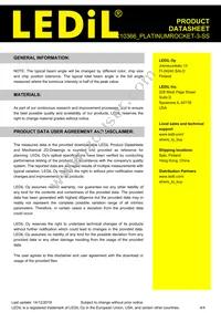 C10366_PLATINUMROCKET-3-SS Datasheet Page 4