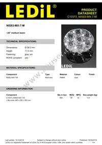 C10373_NIS83-MX-7-M Datasheet Cover