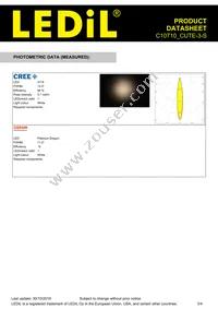 C10710_CUTE-3-S Datasheet Page 3