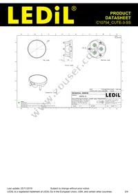 C10754_CUTE-3-SS Datasheet Page 2