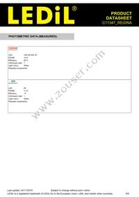 C11347_REGINA Datasheet Page 5