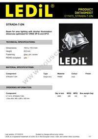 C11415_STRADA-T-DN Datasheet Cover