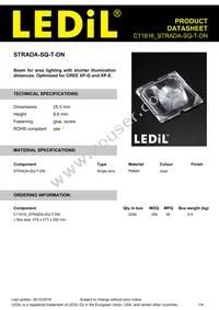 C11816_STRADA-SQ-T-DN Datasheet Cover