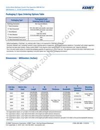 C1206C106K4PACTU Datasheet Page 2