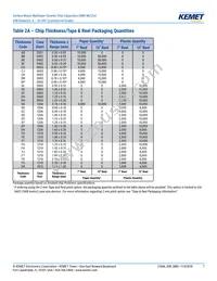 C1206C106K4PACTU Datasheet Page 7