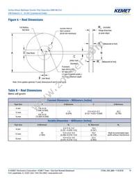 C1206C106K4PACTU Datasheet Page 19