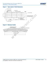 C1206C106K4PACTU Datasheet Page 20