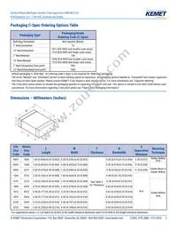 C1206C225J8RACTU Datasheet Page 2