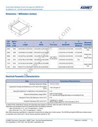 C1206C273G5JAC7800 Datasheet Page 5